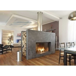 Isoleret stålskorsten Top sæt 0.8mm