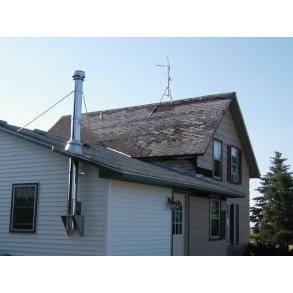 Isoleret stålskorsten Basic sæt 0.6mm