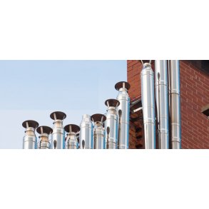 Isoleret stlskorsten