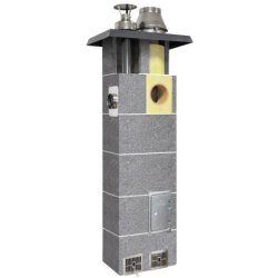 Keramisk skorsten Duo